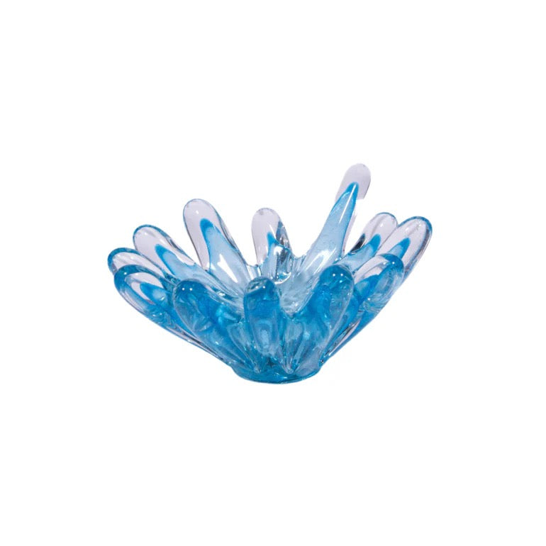 Sunburst Dish - Aqua