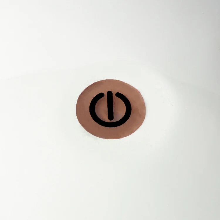 White Lacquer Rechargeable Bobbin LED Lamp