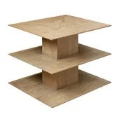 Stash It Side Table - Blonde