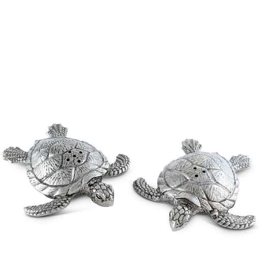 Pewter Sea Turtles Salt & Pepper Set