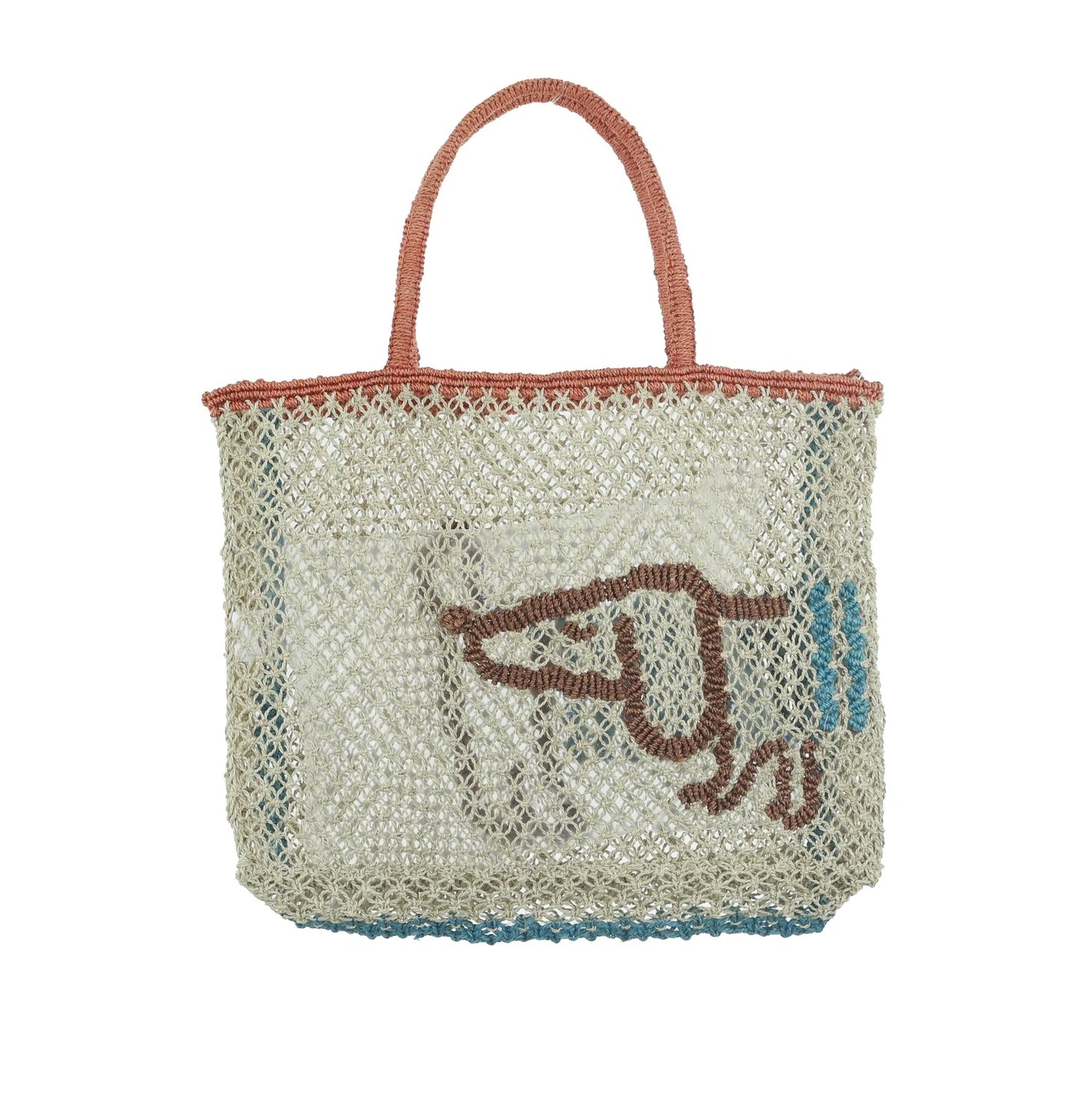 Breton Dog Tan, Sky, Peach - Small