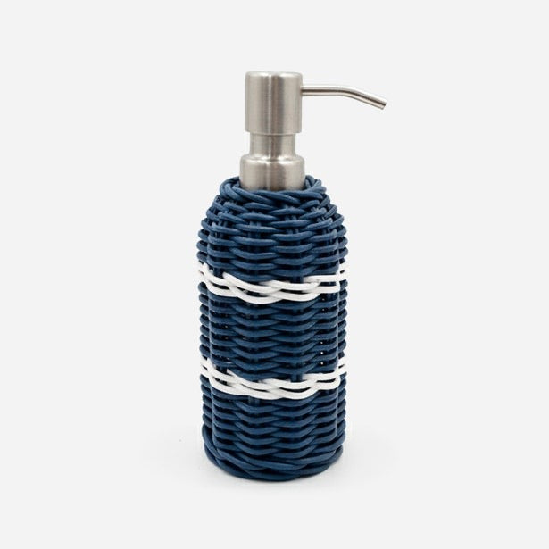 Danville Navy/White Soap Pump