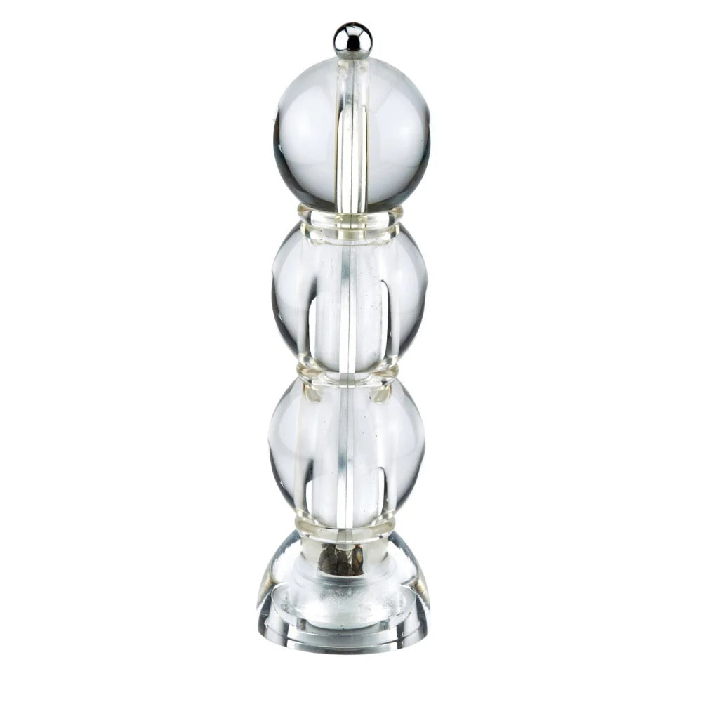 Clear Icy Mini Bob Salt or Pepper Mill - 24CM