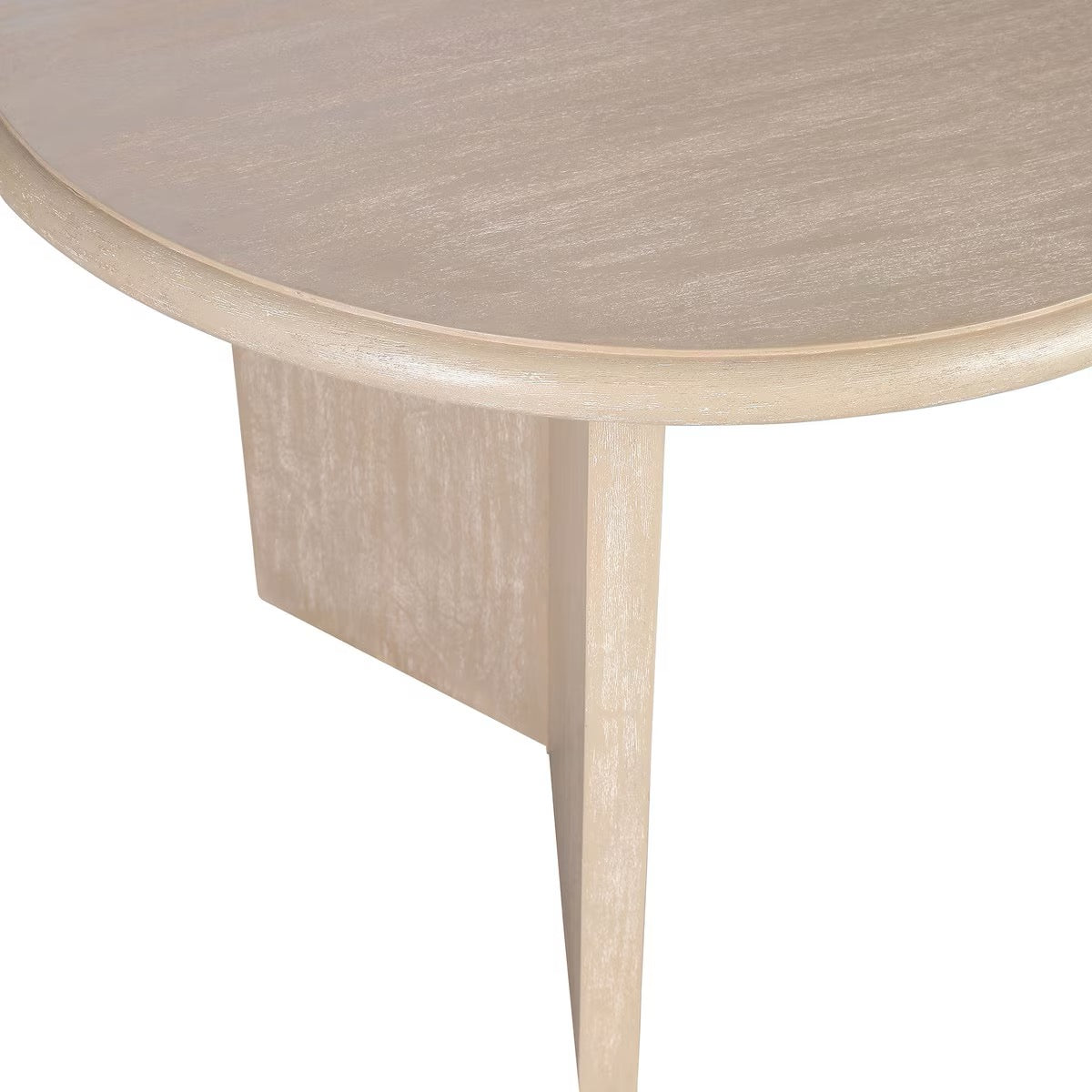 Oval Table Dining, 72" White