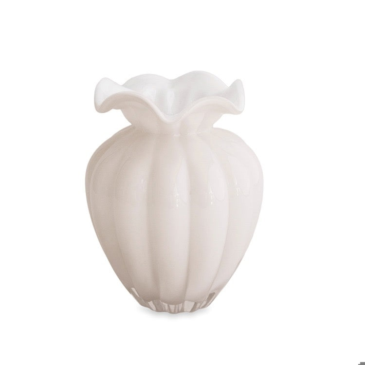 Vento Large Vase / Cream