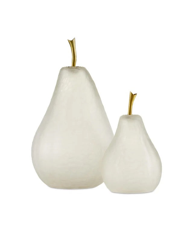 Glass Pear - Set of 2