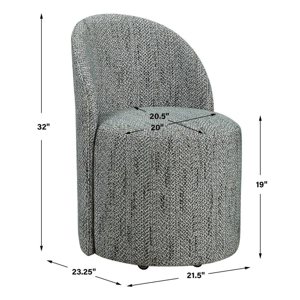 Roll With It Dining Chair - Teal