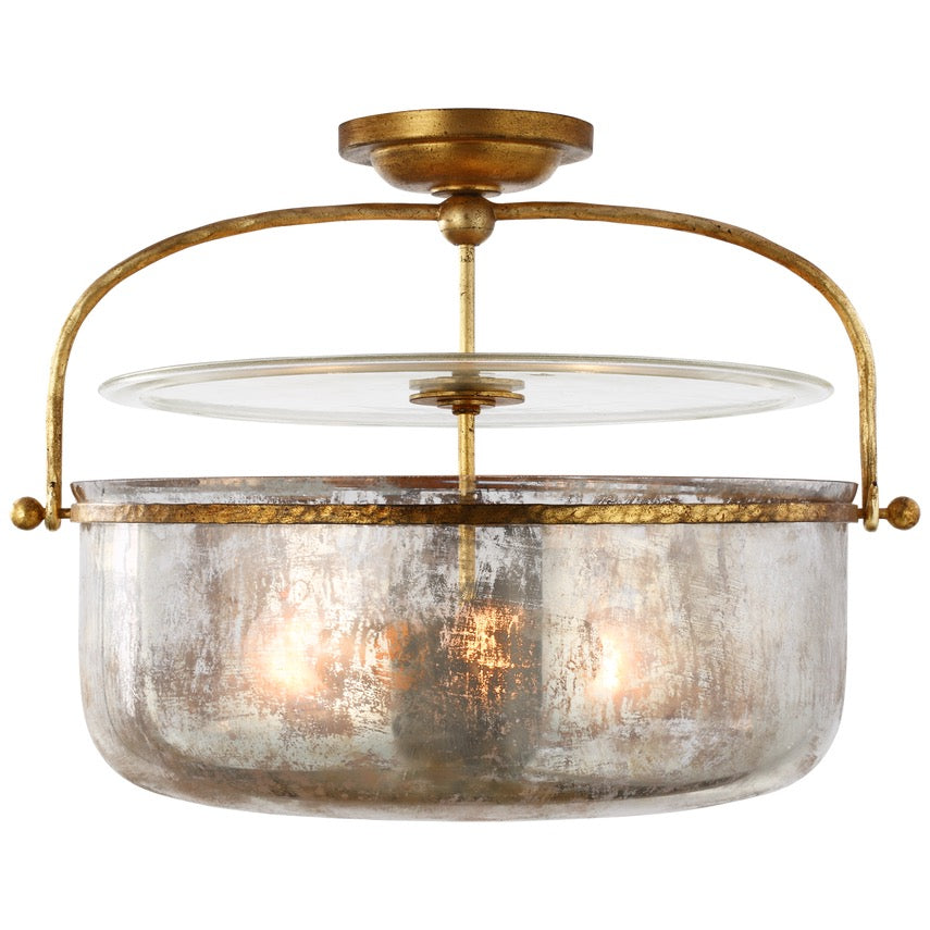 Lorford Medium Semi Flush Light