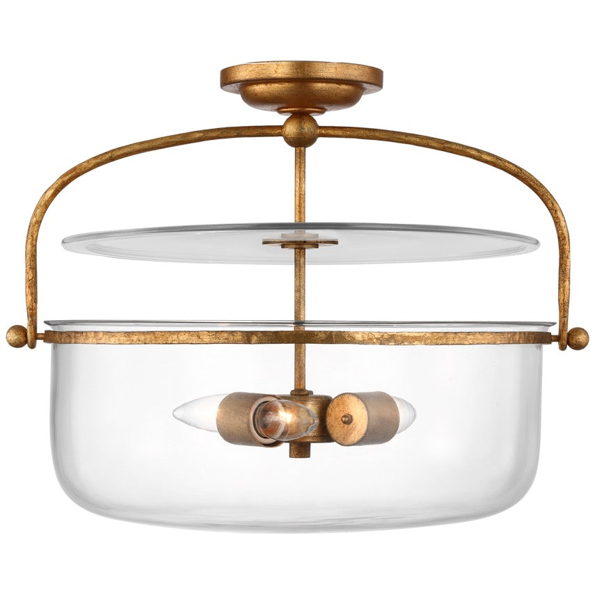 Lorford Medium Semi Flush Light