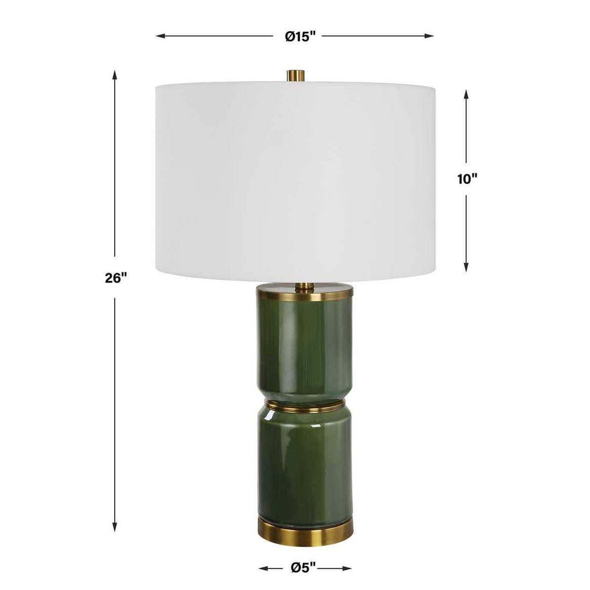 Green Table Lamp