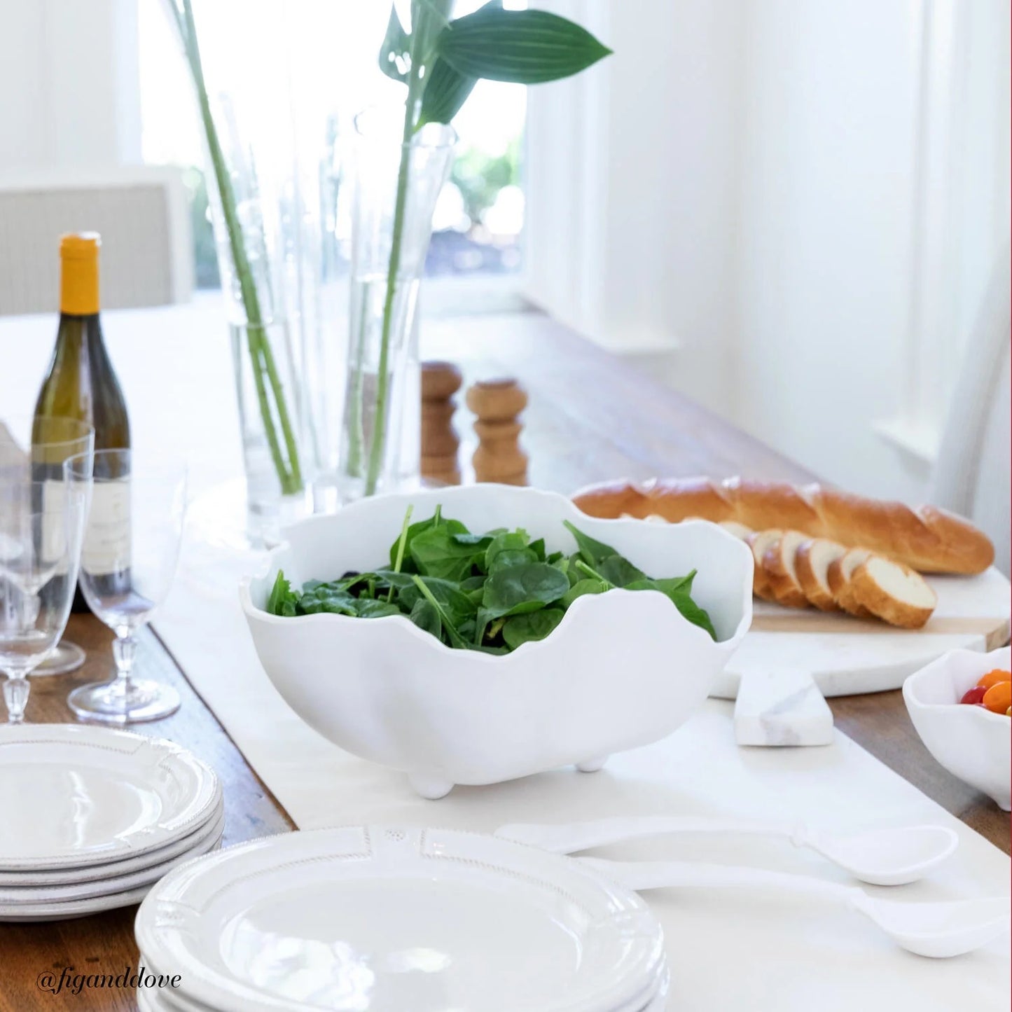 VIDA Nube Lg Bowl (white)