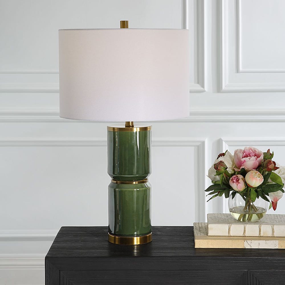 Green Table Lamp