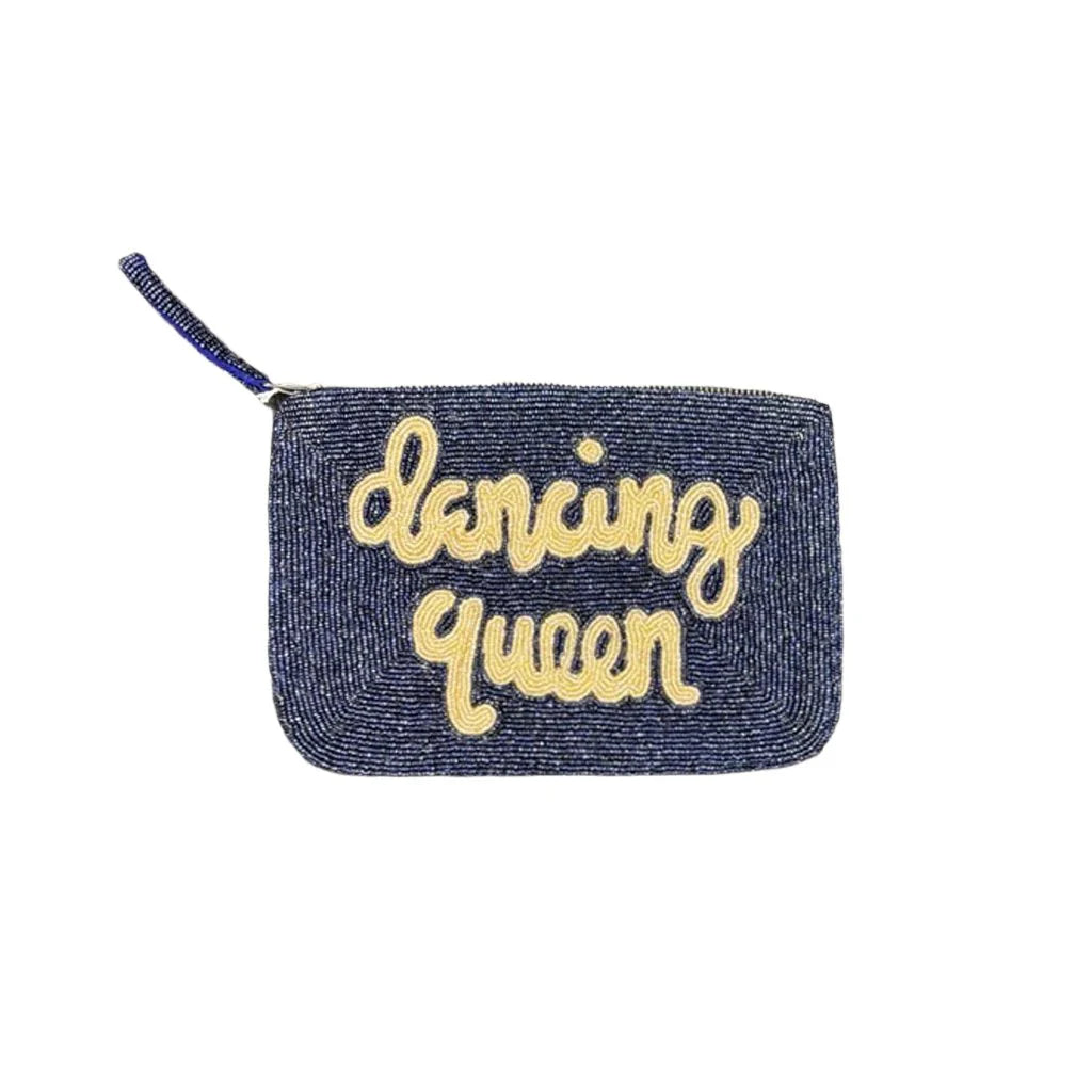 Dancing Queen Midnight Beaded Purse