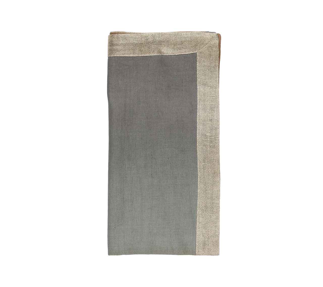 Dip Dye Beige/Taupe/Grey Napkins, Set of 4