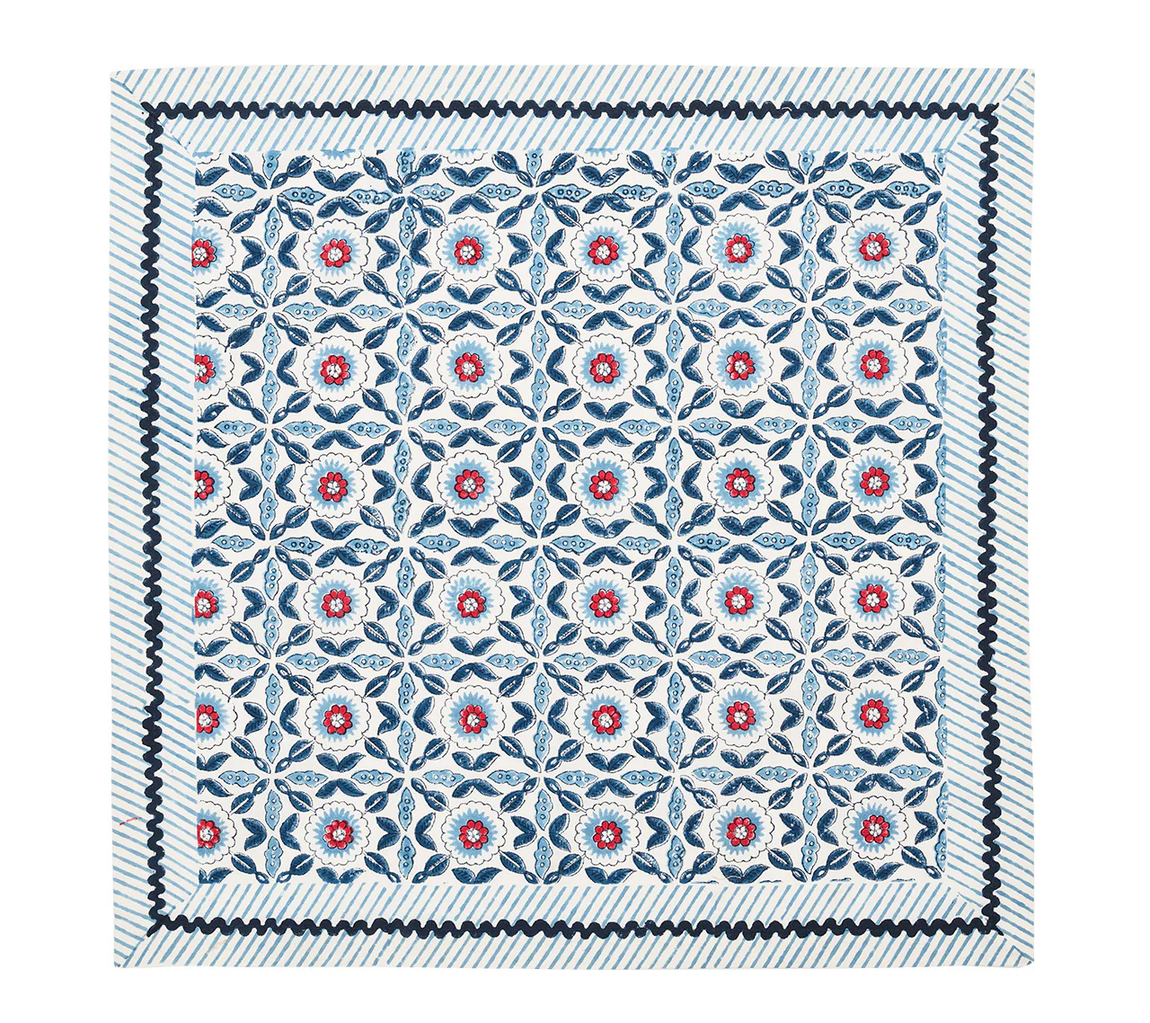 Marjorelle Napkin, Red/White/Blue Set of 4
