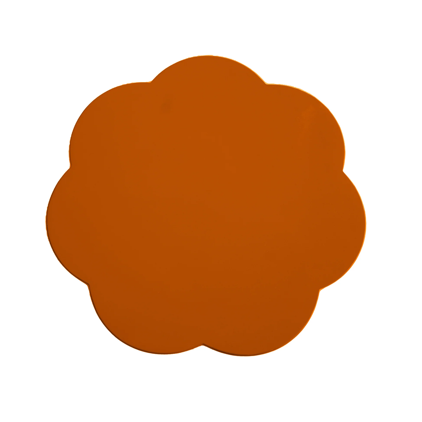 Orange Lacquer Placemats, Set of 4