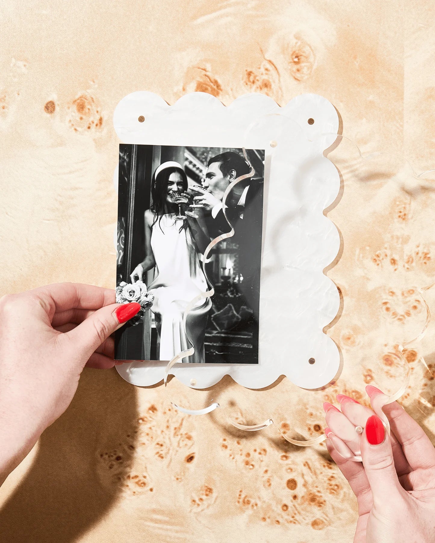 Pearl Mini Acrylic Picture Frame