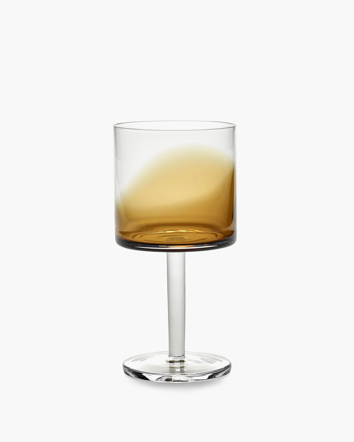 Red Wine Glasses / Amber Zuma, Set of 4