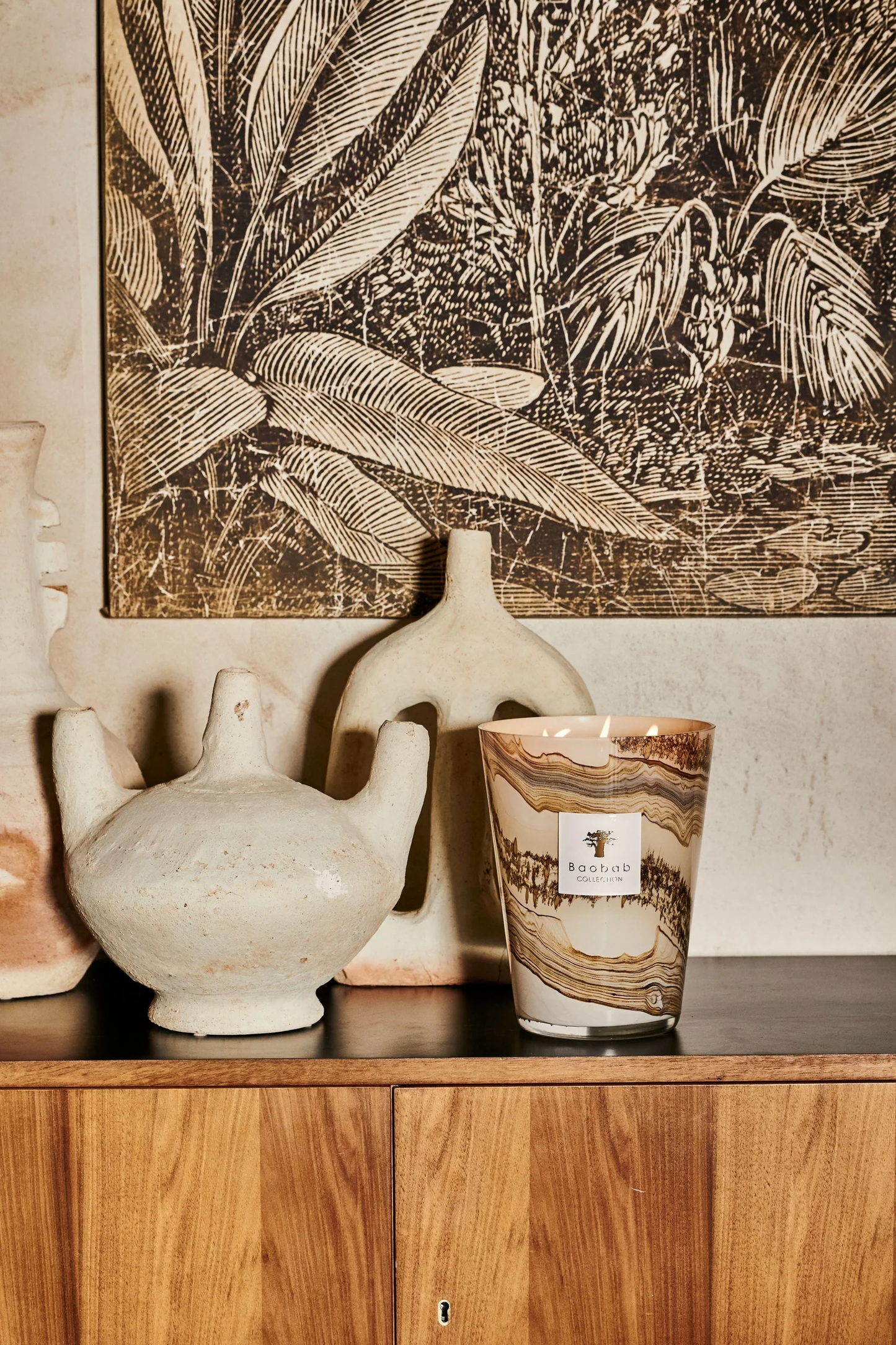Baobab Sand Siloli Candle - Max 35