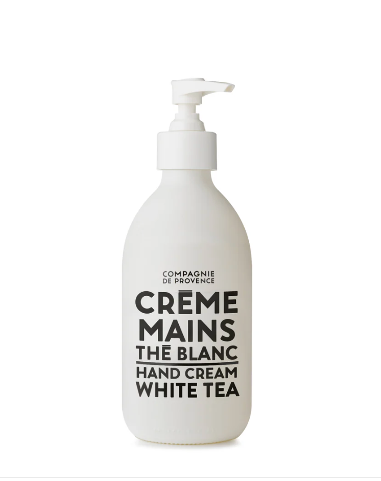 White Tea Hand Cream, 10 oz. Glass