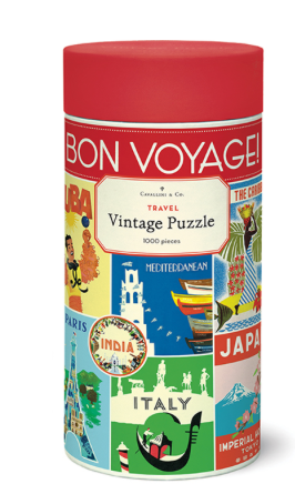Vintage Travel 1000 Piece Puzzle