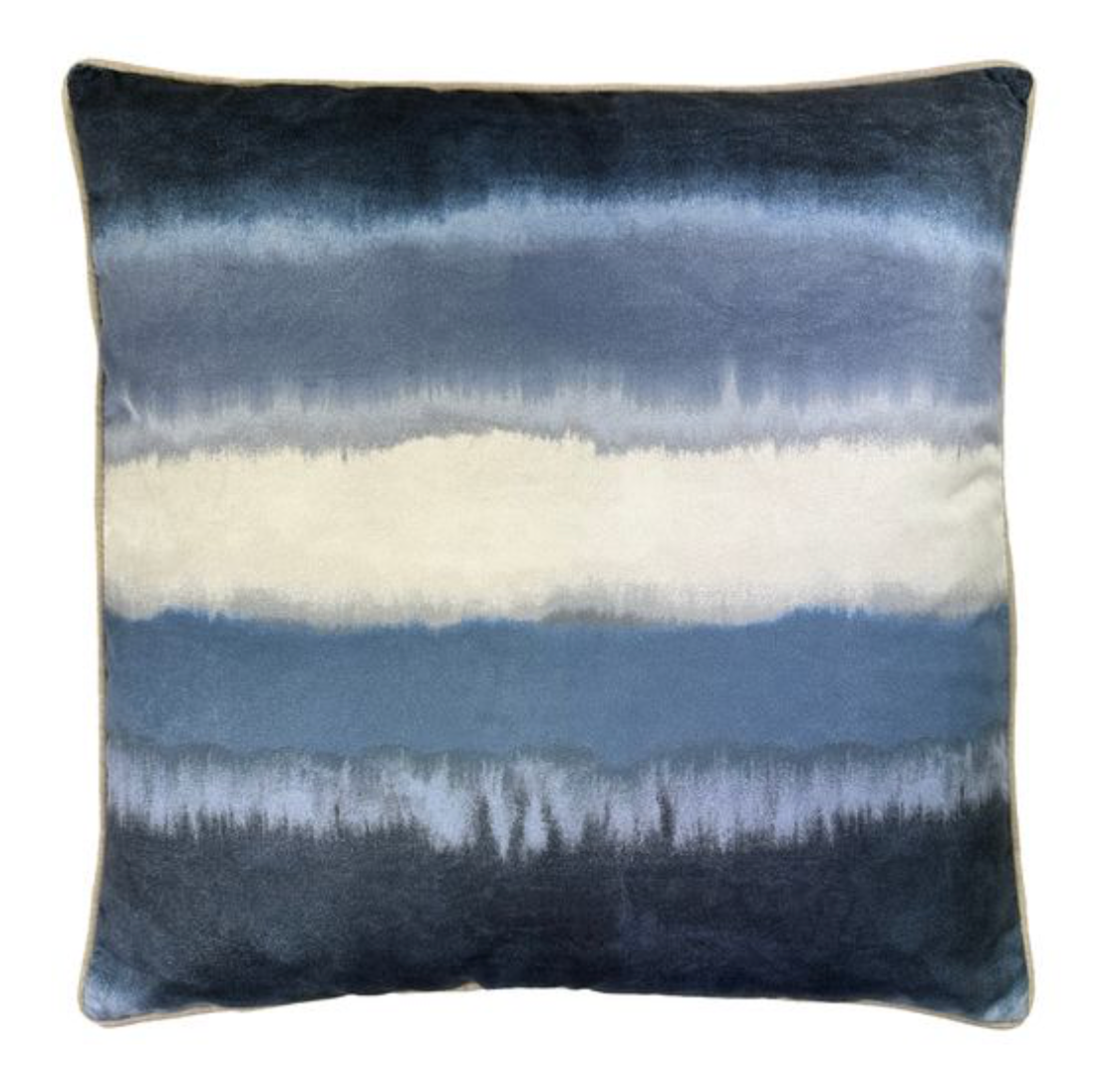 Bohemia Denim Pillow, 22"