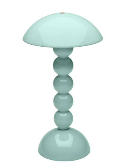 Bobbin Rechargeable LED Lamp, Eau De Nil
