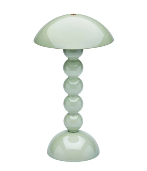 Bobbin Rechargeable LED Lamp, Sage