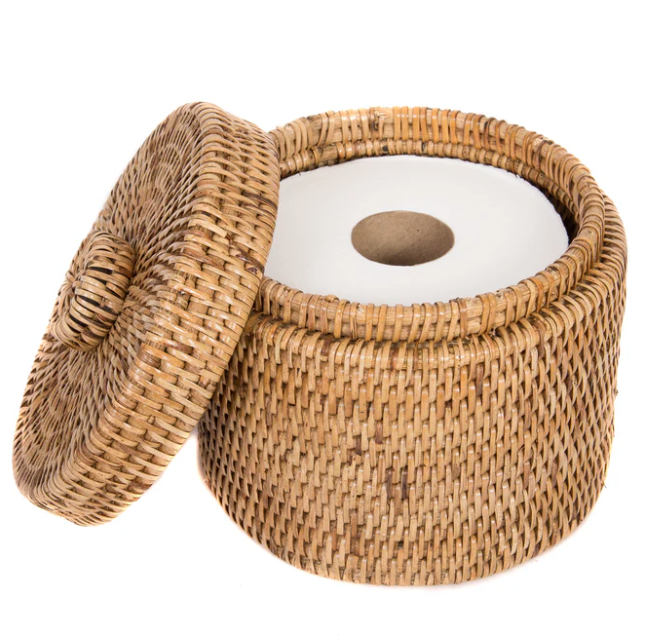 Round Single Tissue Roll Box