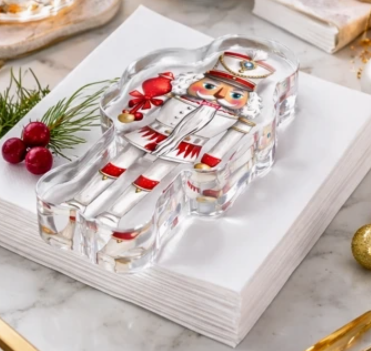 Nutcracker,Acrylic Napkin Weight