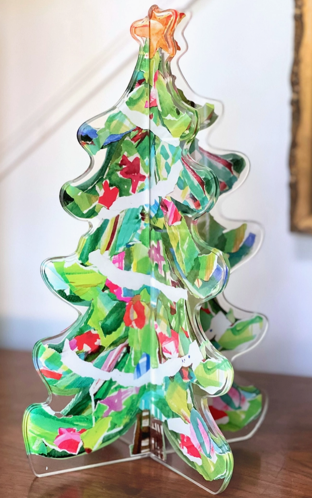 Sparkle Plenty 3-D Acrylic Christmas Tree