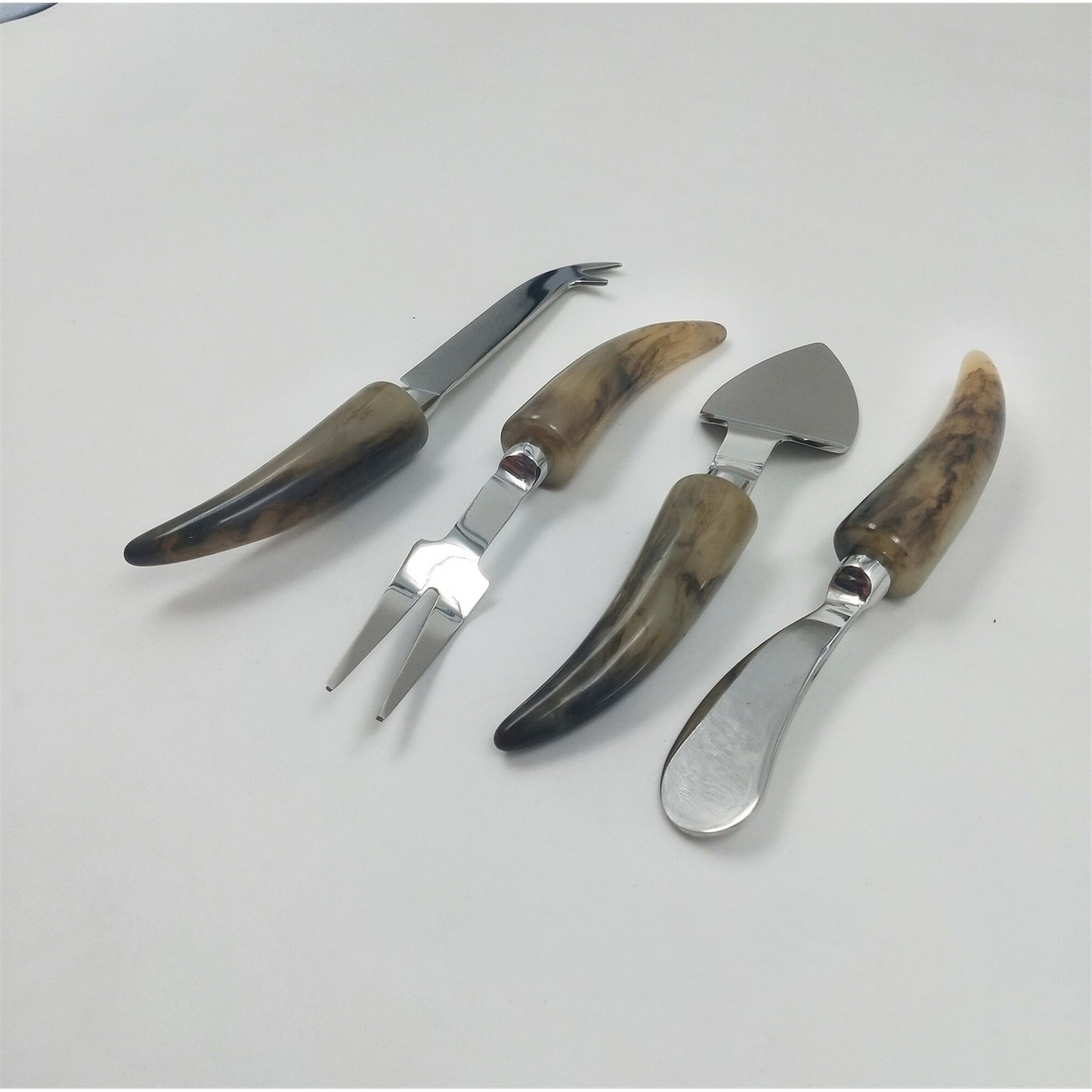 Set of 4 Cheese Set/Silver