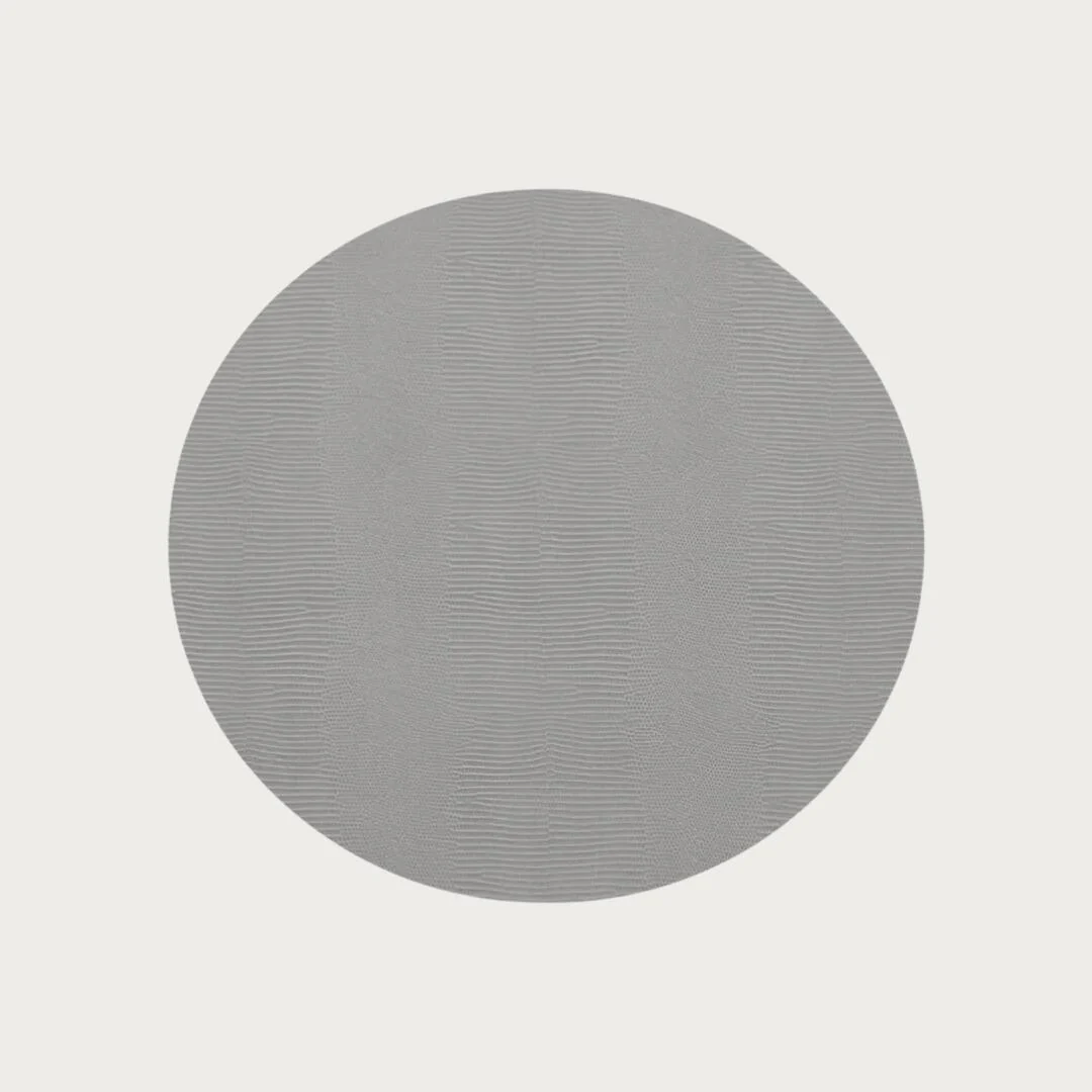 VIDA Snakeskin Reversible Placemats, Gray/Pink Set of 4