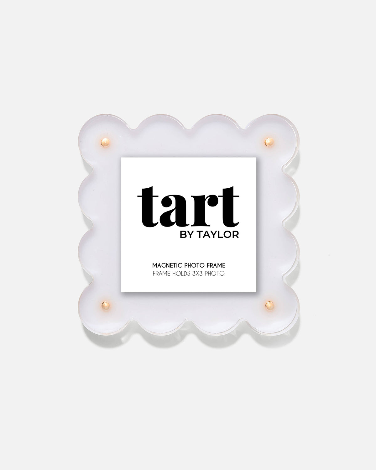 White Mini Acrylic Picture Frame