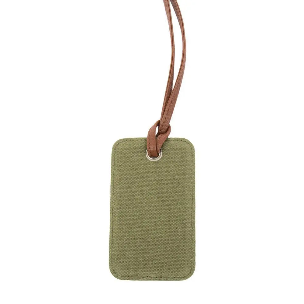 Men's Luggage Tag Canvas