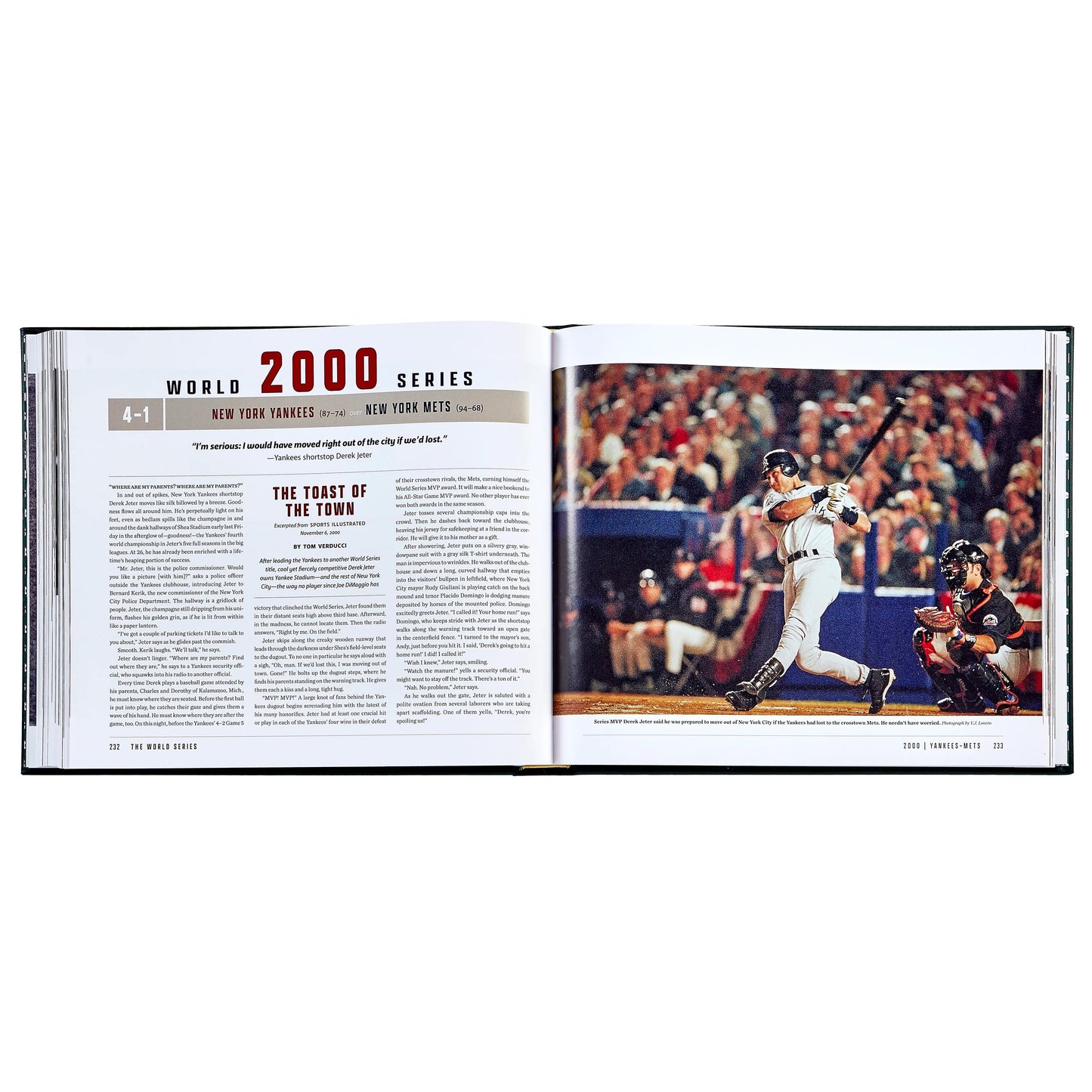 World Series Leather Book