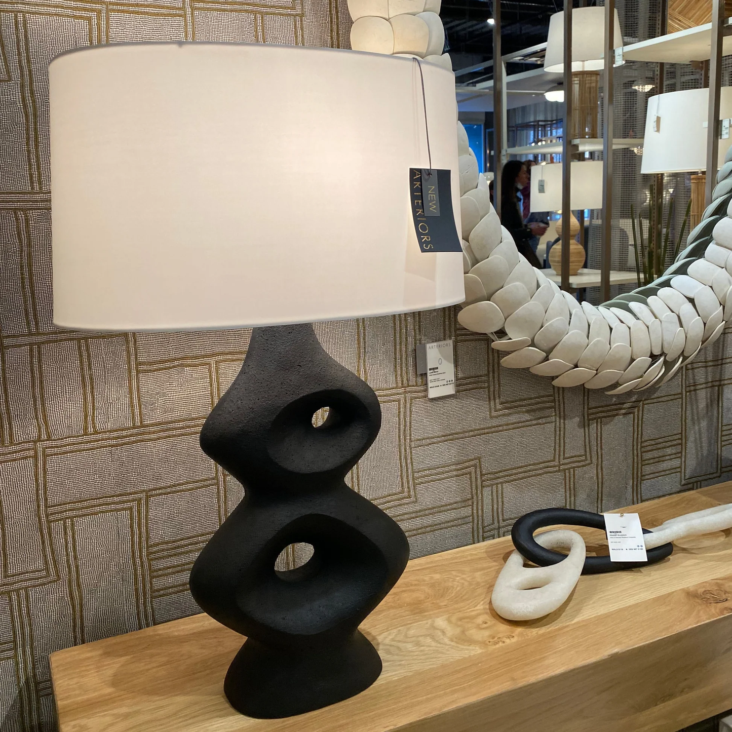 Jemai Black Lamp