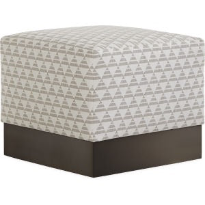 9117-00 Metal Based Ottoman