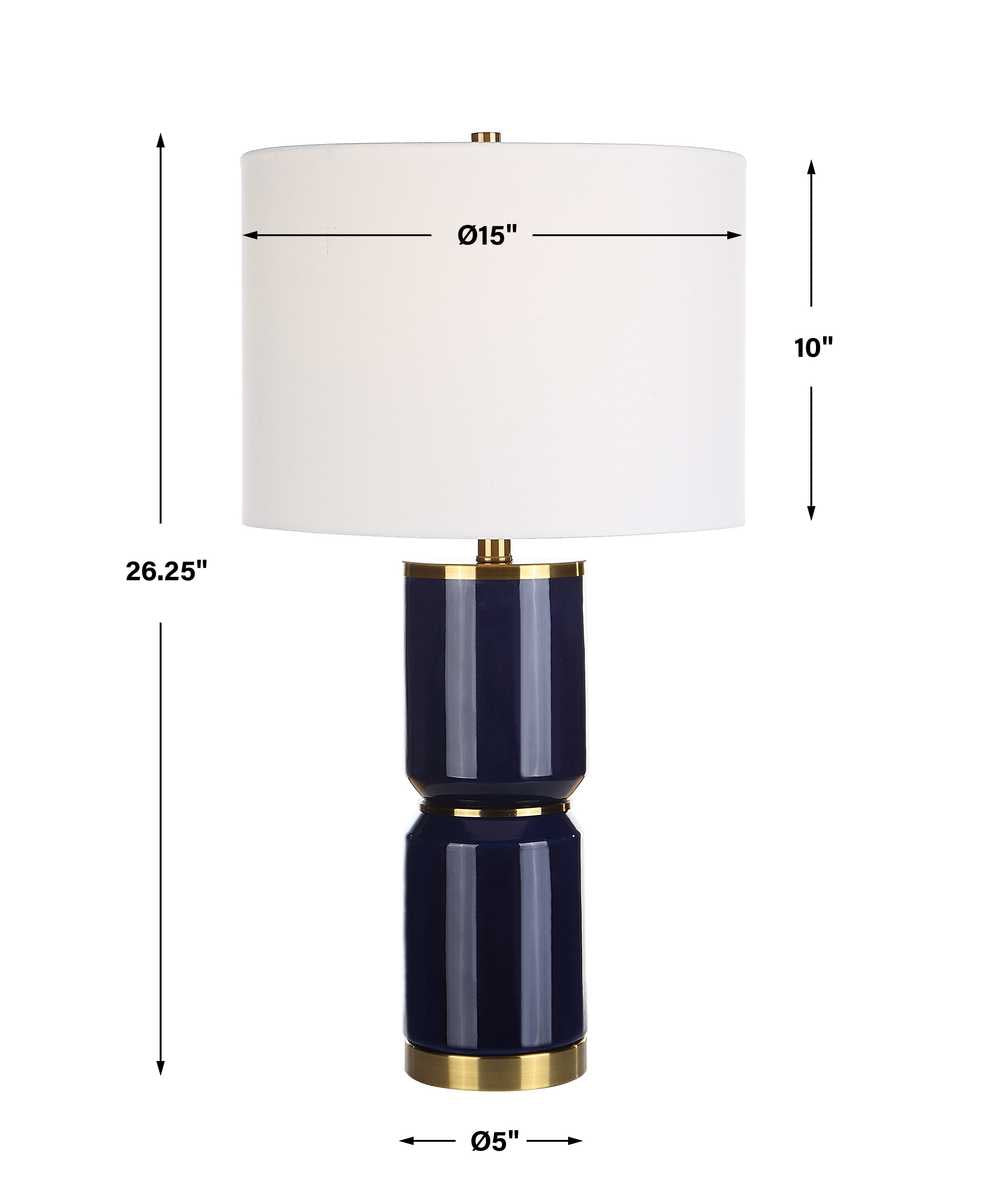 Blue Thalia Table Lamp