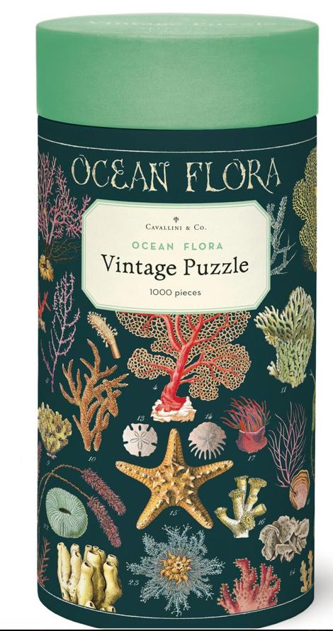 1,000 Piece Puzzle - Ocean Flora