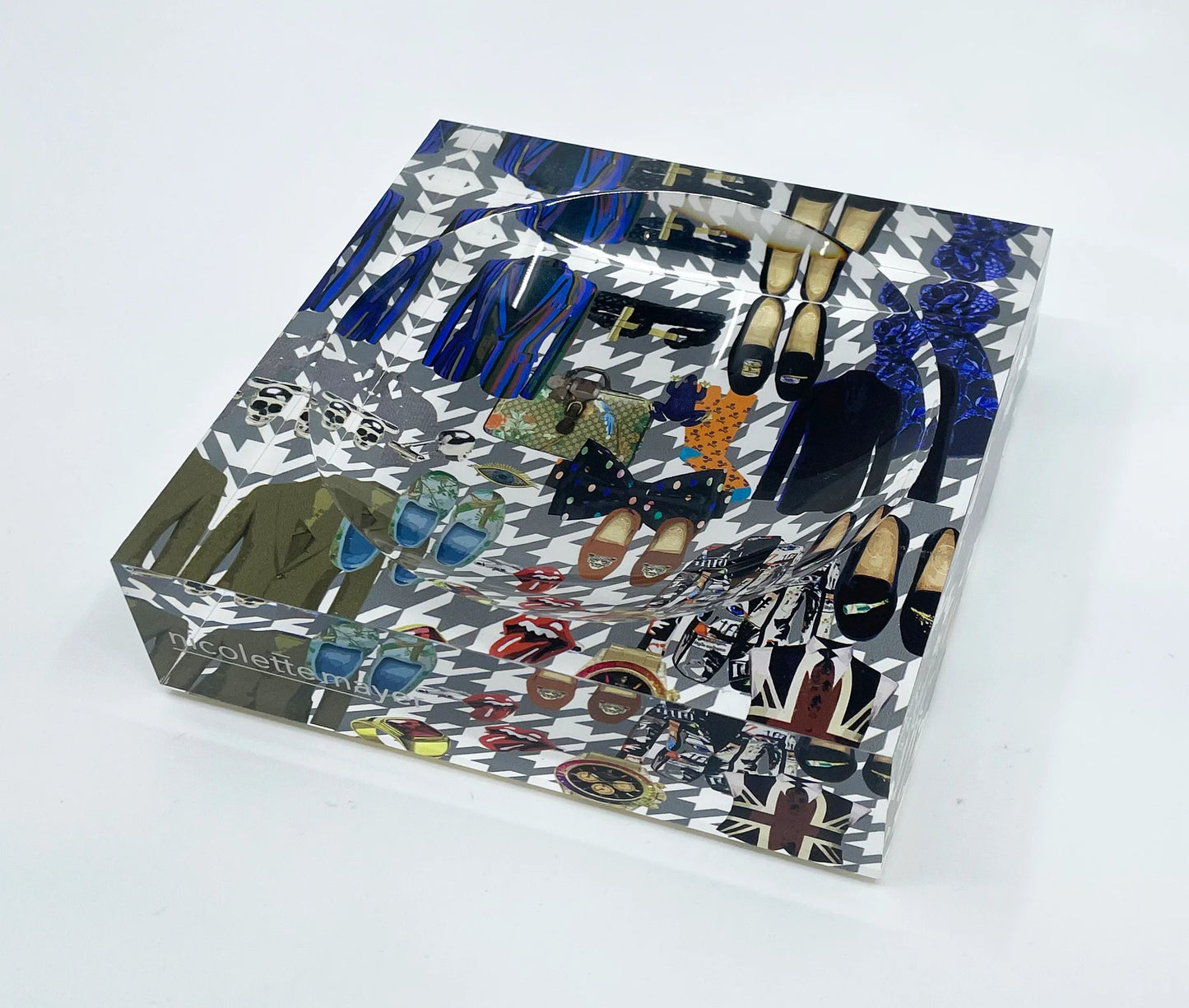 Bougie Men Acrylic Candy Dish