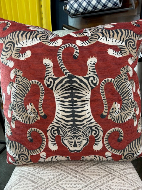 Tabby Paprika - 24" Pillow