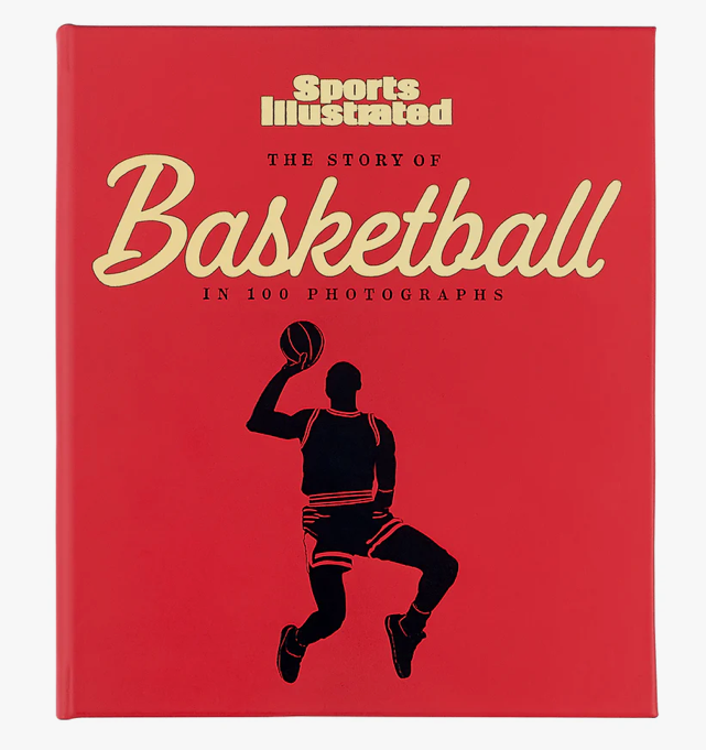 Sports Illustrated: The Story of Basketball Leather Bound Book