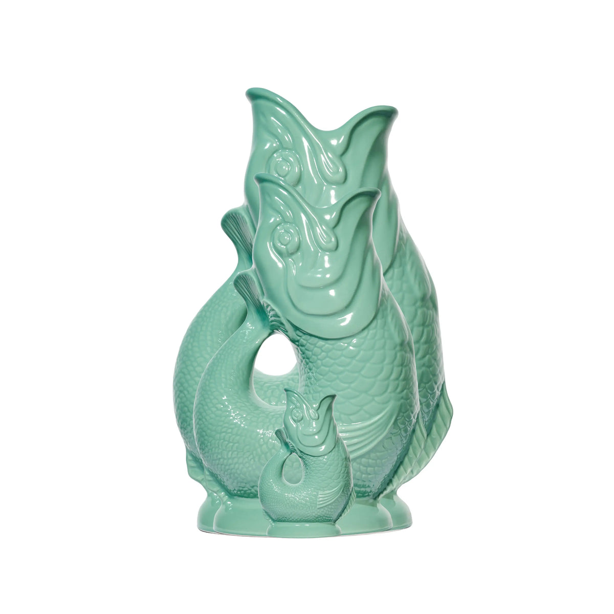Sea Green Gluggle Jug: XL