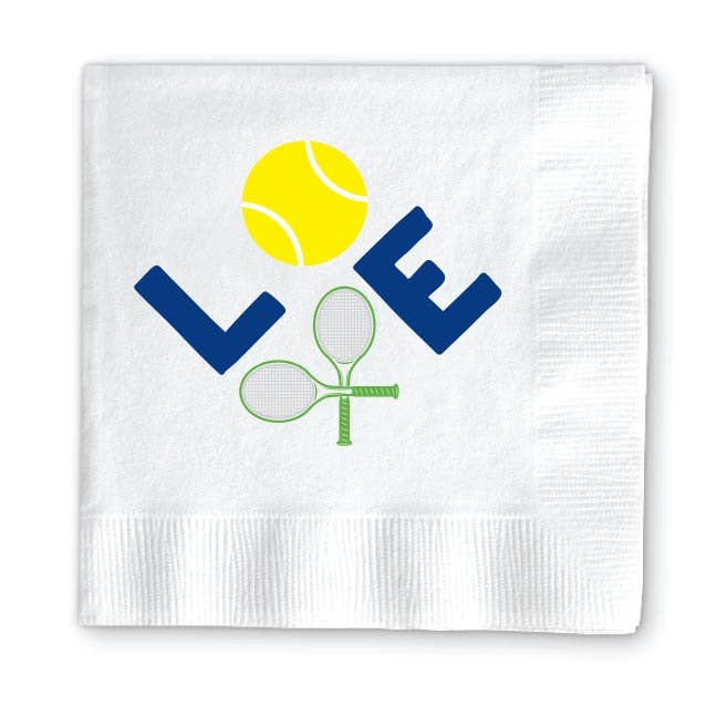Tennis LOVE Cocktail Napkins