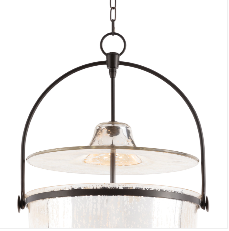 Emerson Bell Jar Pendant Large (Oil Rubbed Bronze)