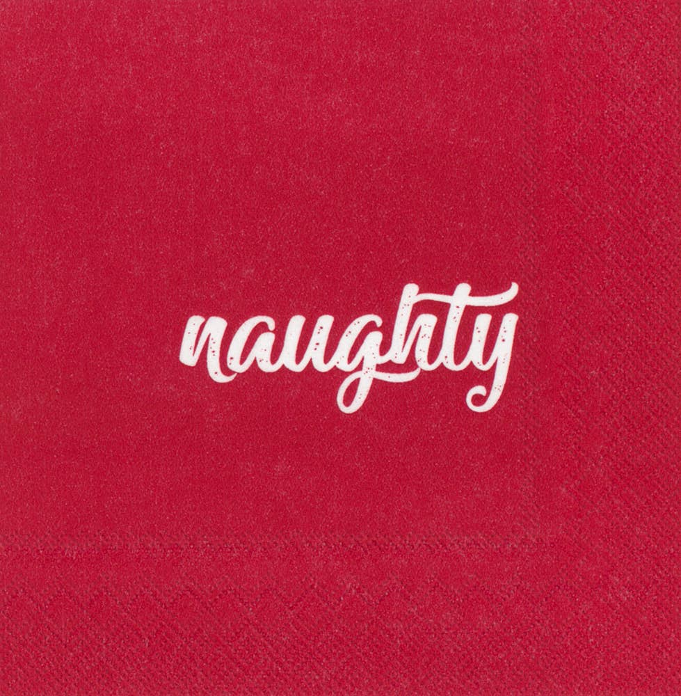 Cocktail Napkins Naughty & Nice