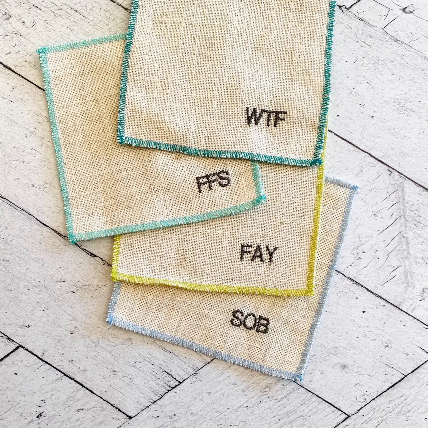 Sweary Cocktail Coasters - Set of 8