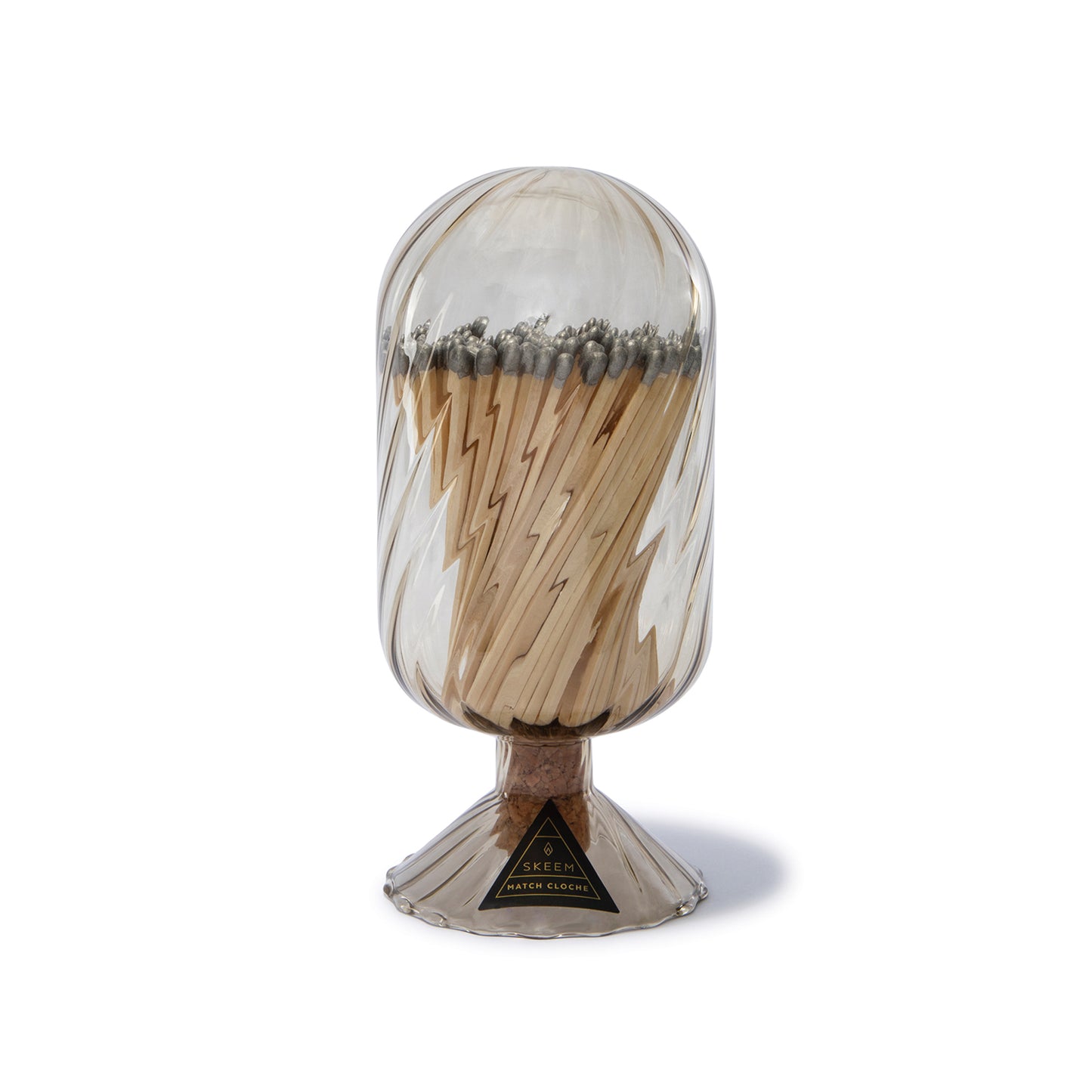 HelixMatch Cloche, Silver w/Siver Tip Matches