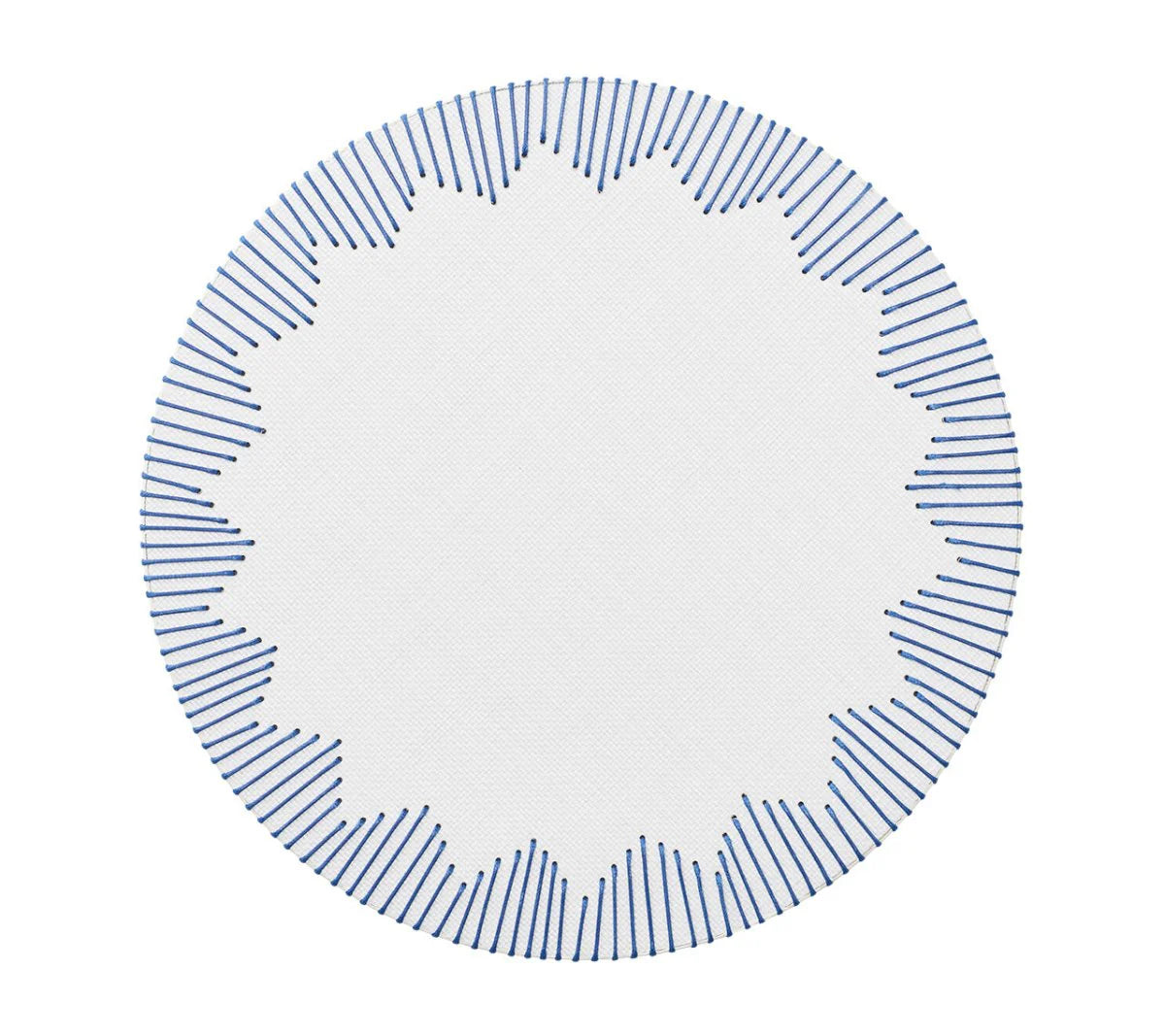 Dream Weaver Placemat/White Blue, Set of 4